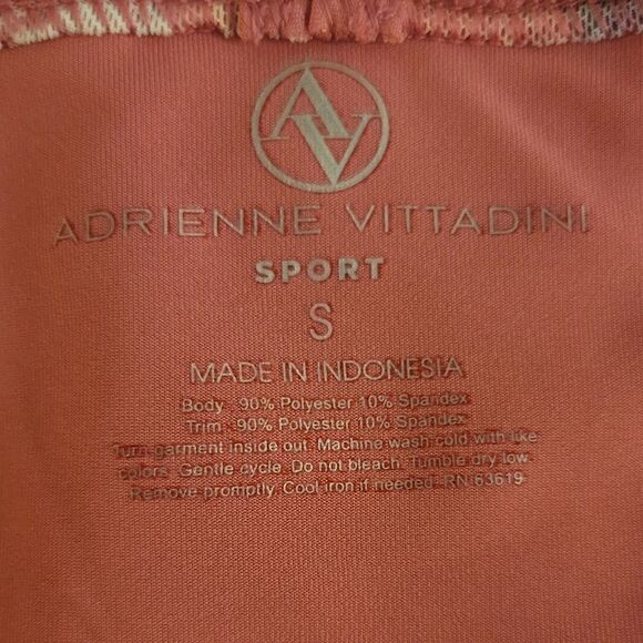 Adrienne Vittadini Sport Pink Athletic Sleeveless Top Size Small - Picture 5 of 8